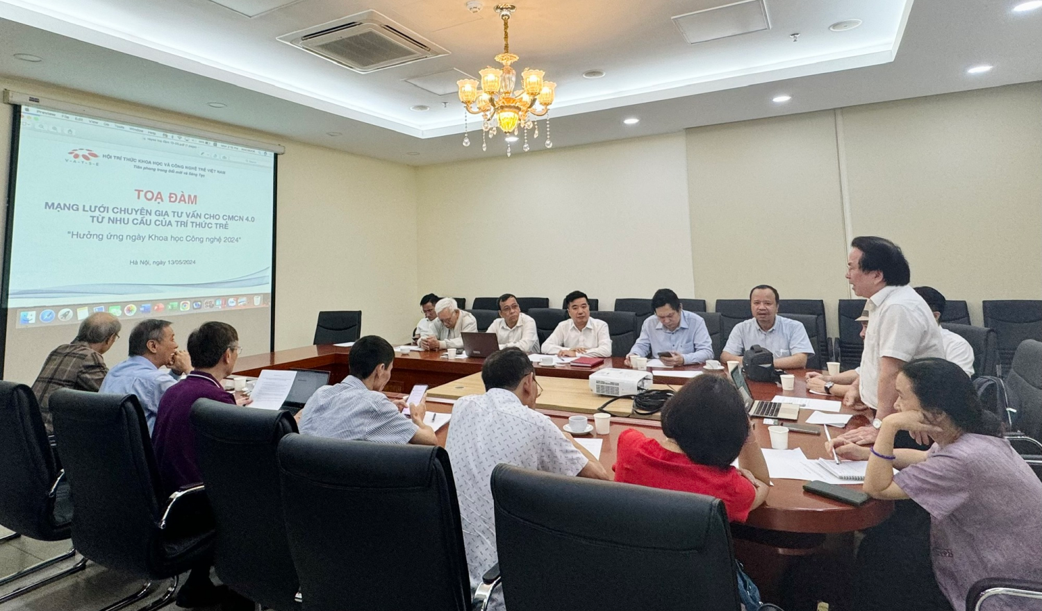 Toạ đàm “Mạng lưới chuyên gia tư vấn cho CMCN 4.0 từ nhu cầu của trí thức trẻ”